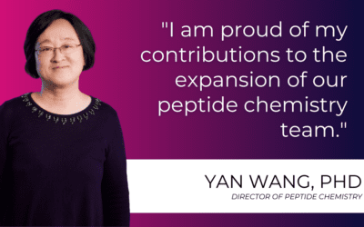 Employee Spotlight: Yan Wang, PhD