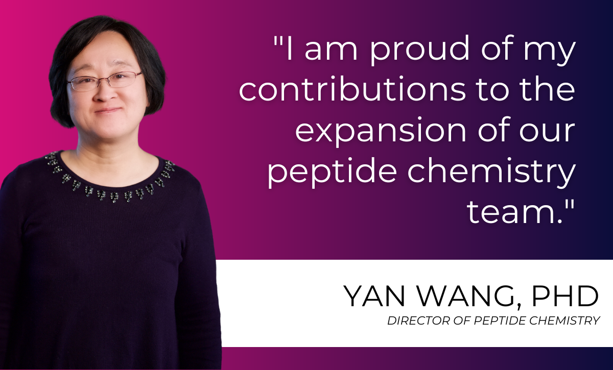 Employee Spotlight Yan Wang Phd Chempartner