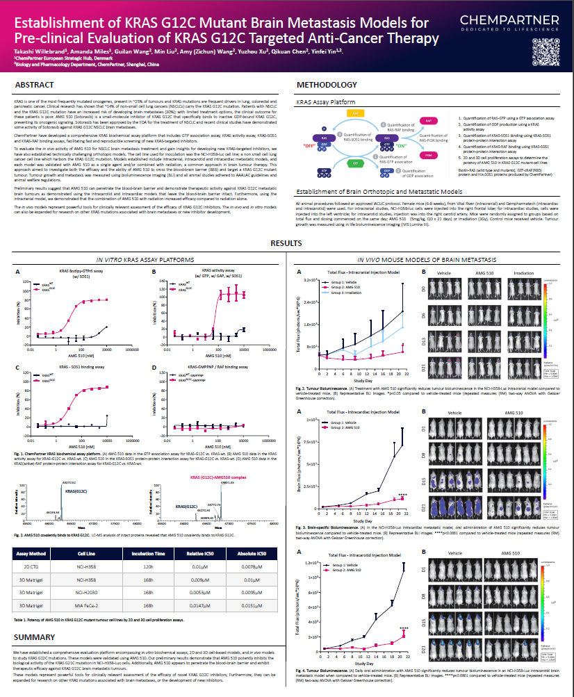 KRAS G12C Preclinical Model Poster